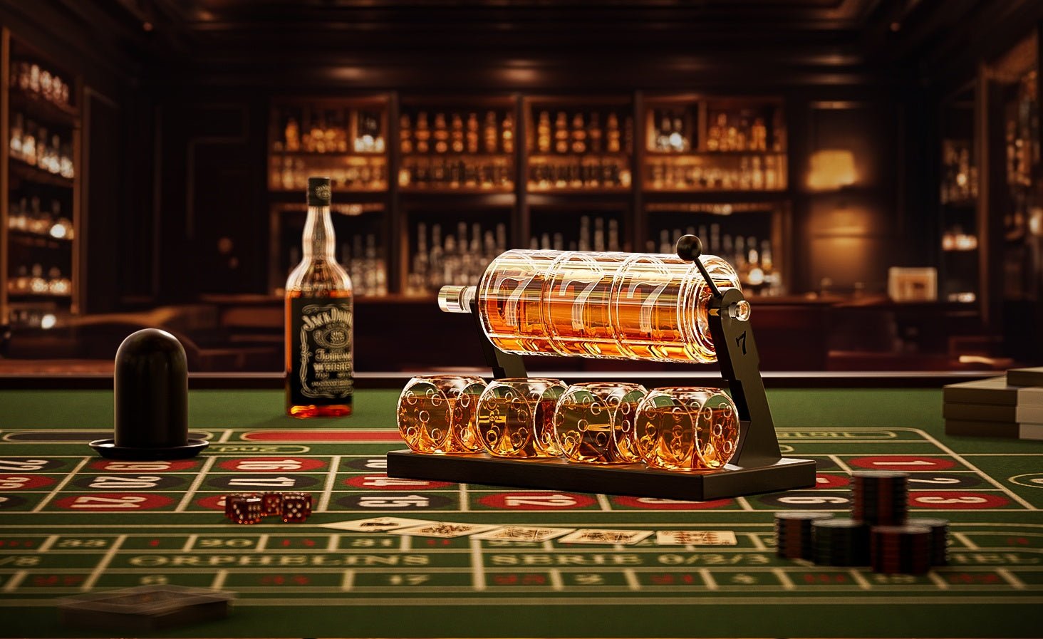 Kollea Slot Whiskey Decanter: Level up Your Home Party