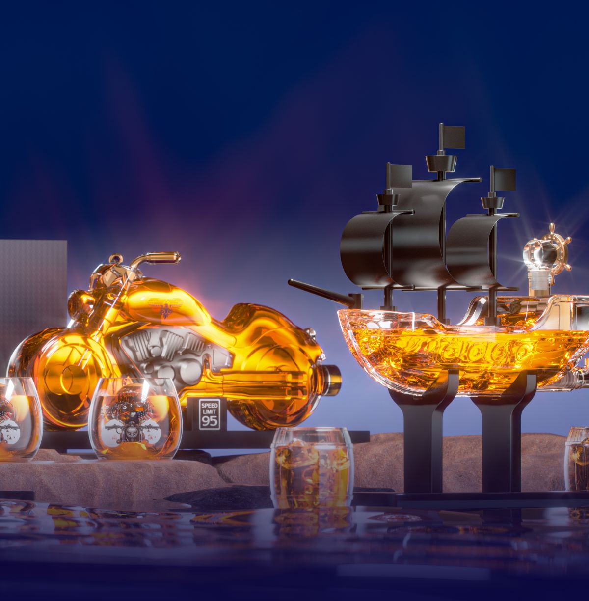 Kollea Whiskey Decanter