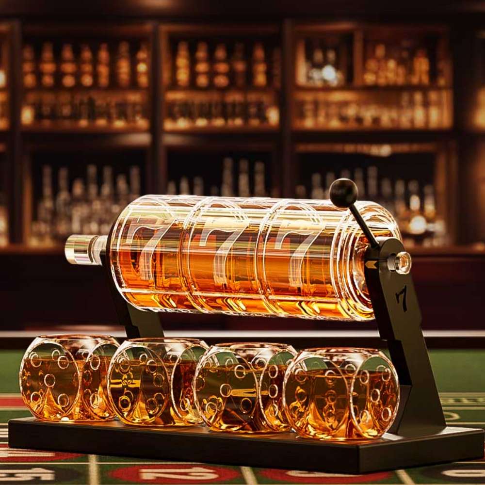 Kollea Crystal Whiskey Shot Glasses Set of 4, Gifts for Men – Kollea Whiskey  Decanter