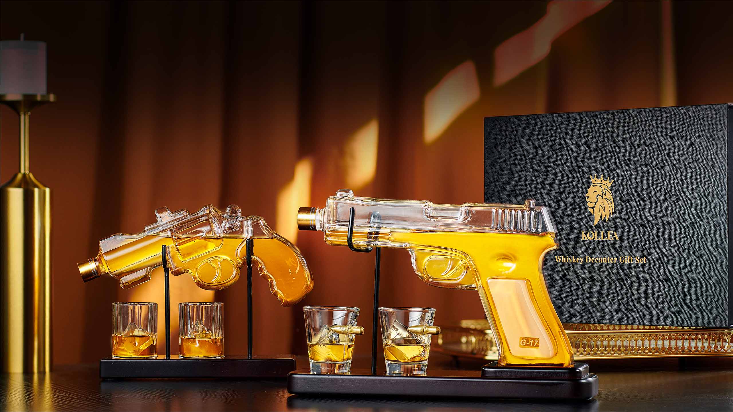 Kollea Whiskey Gun Decanter You Deserve It the Kollea ICON Series