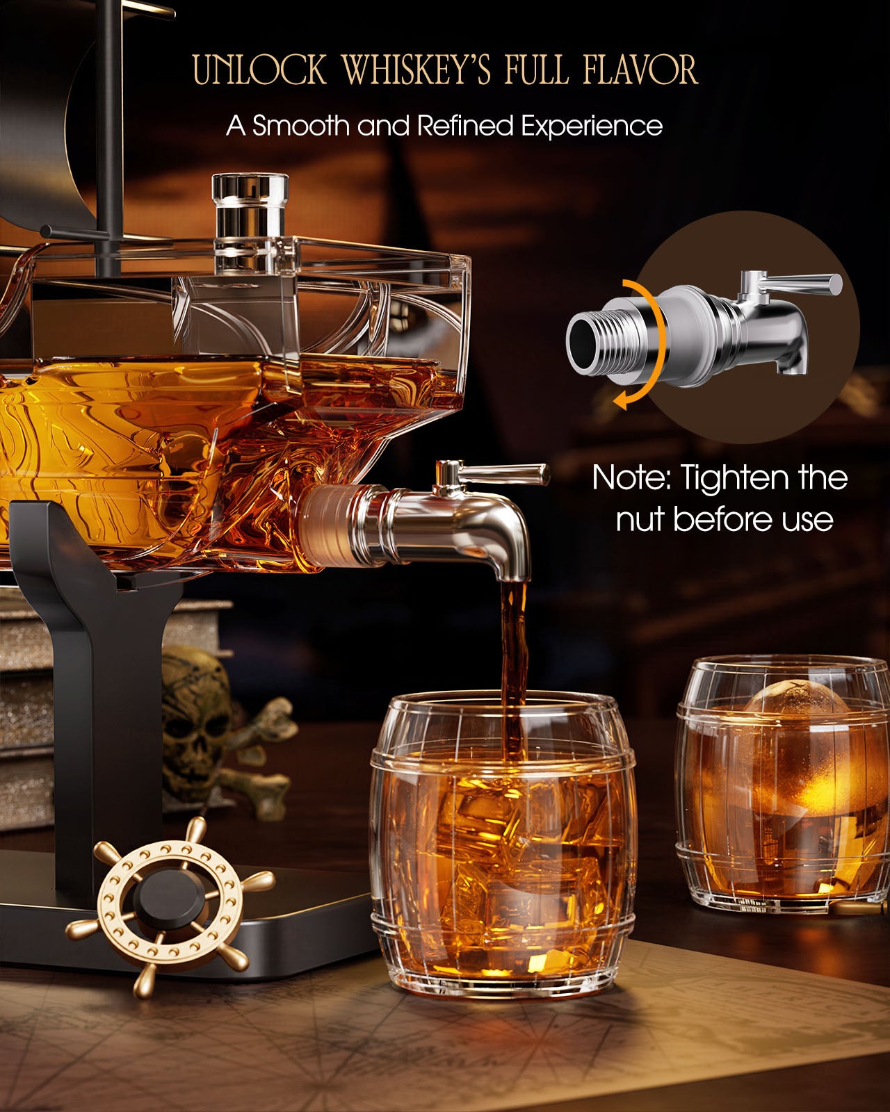 Kollea Whiskey Decanter