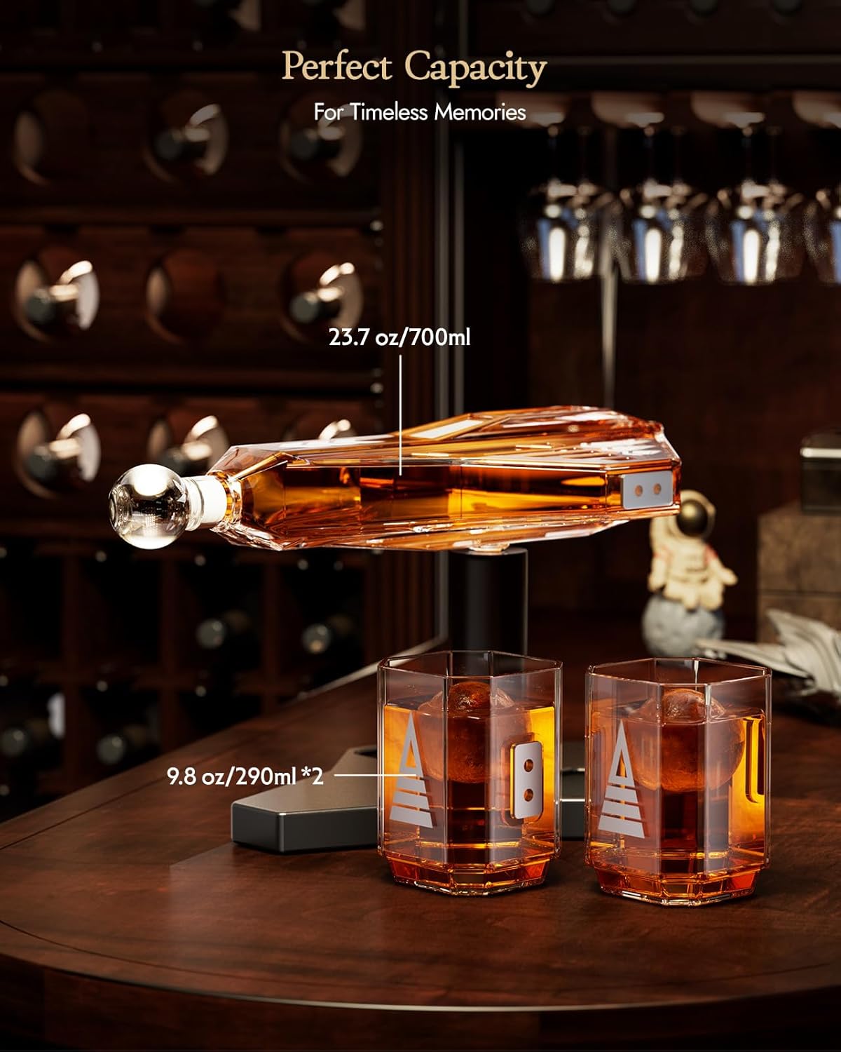 Kollea Galaxy Spaceship Whiskey Decanter – New Design