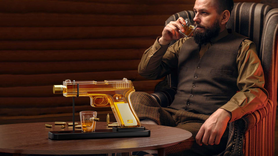 Kollea 15.2 Oz Whiskey Decanter Set, Father's Day Gifts